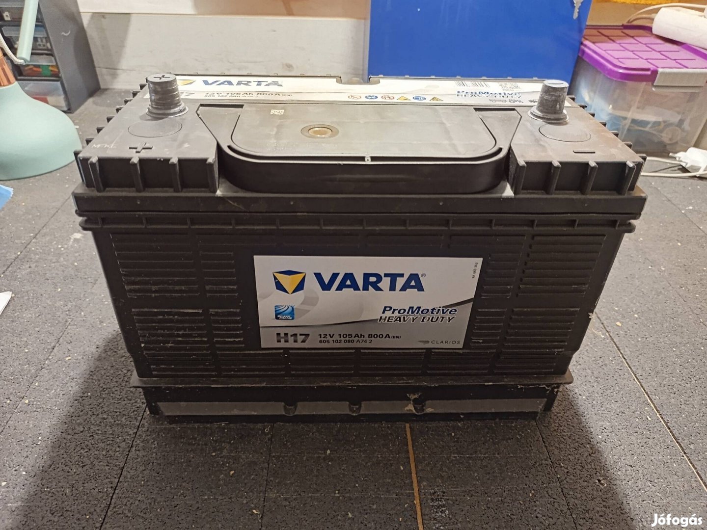 Varta pro motive H17 105Ah 800mA akku