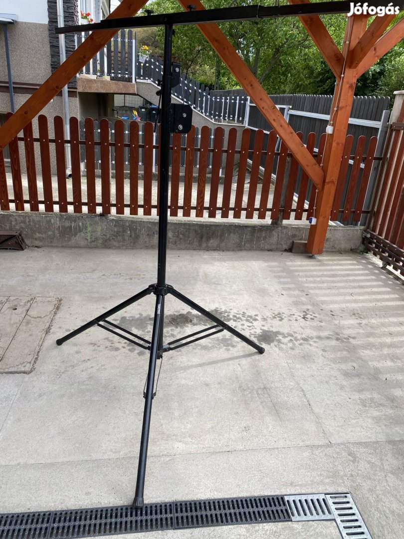 Varytec csörlős fényállvány, ~70 kg teherbírás, 3,2 m magasság