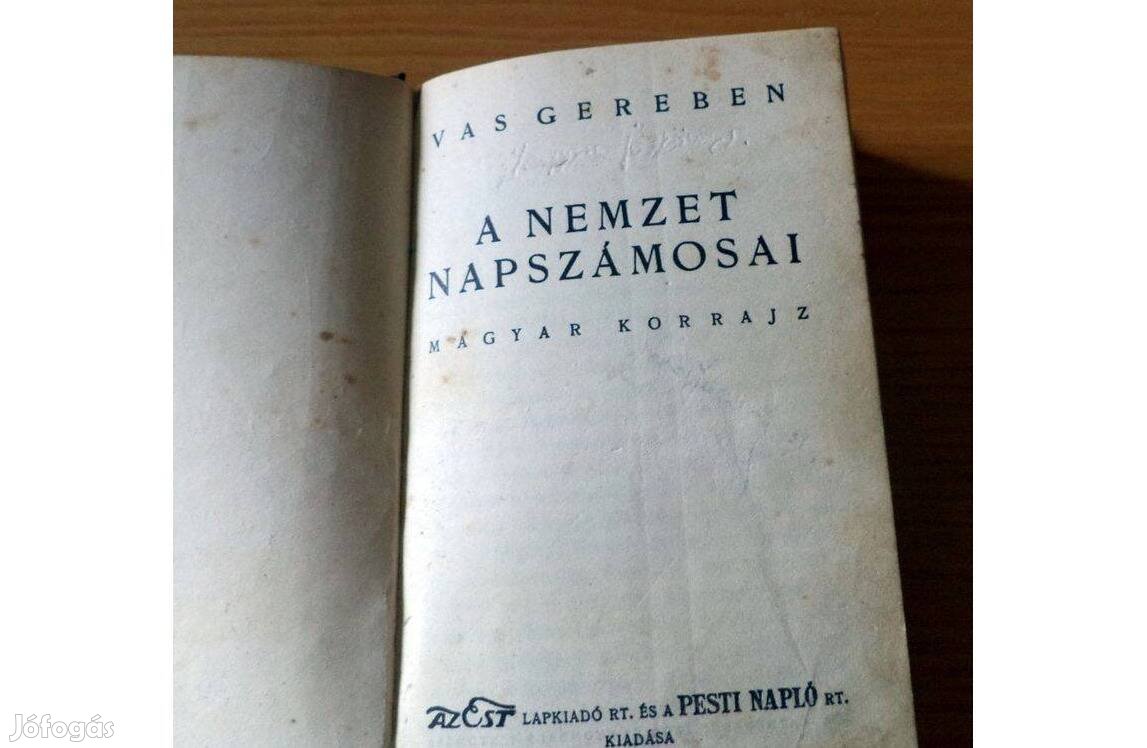 Vas Gereben: A nemzet napszámosai