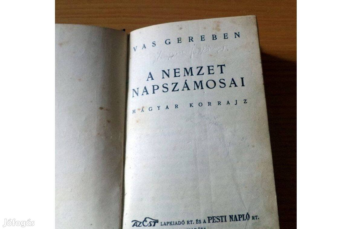 Vas Gereben: A nemzet napszámosai