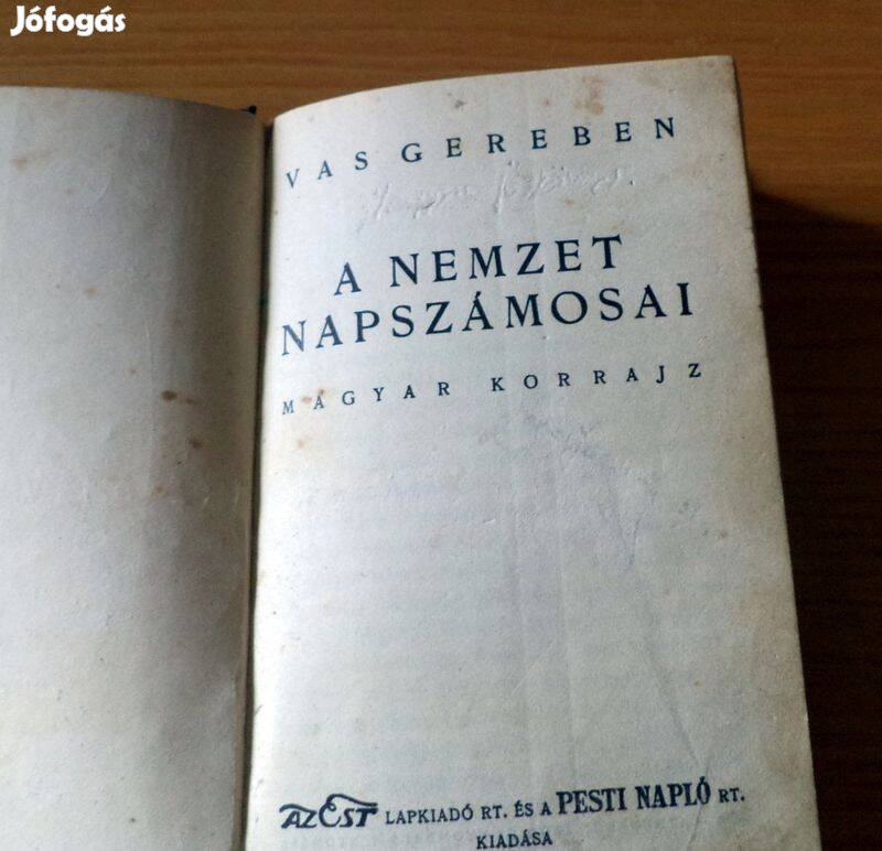 Vas Gereben: A nemzet napszámosai