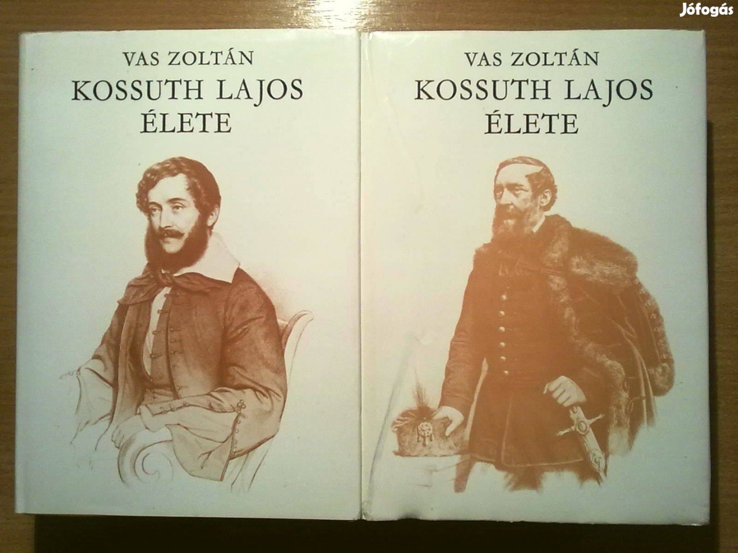 Vas Zoltán: Kossuth Lajos élete I-II. (a két rész együtt csak 1000 Ft)