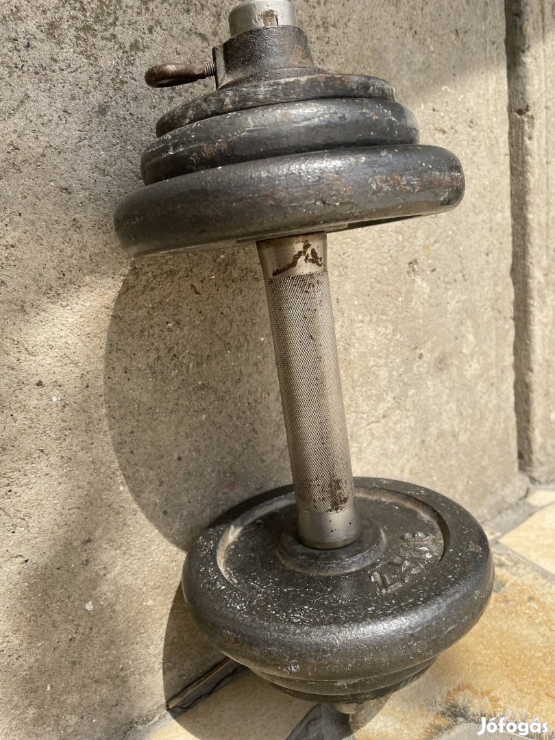 Vas egykezes kézi súlyzó 10 kg 1 db