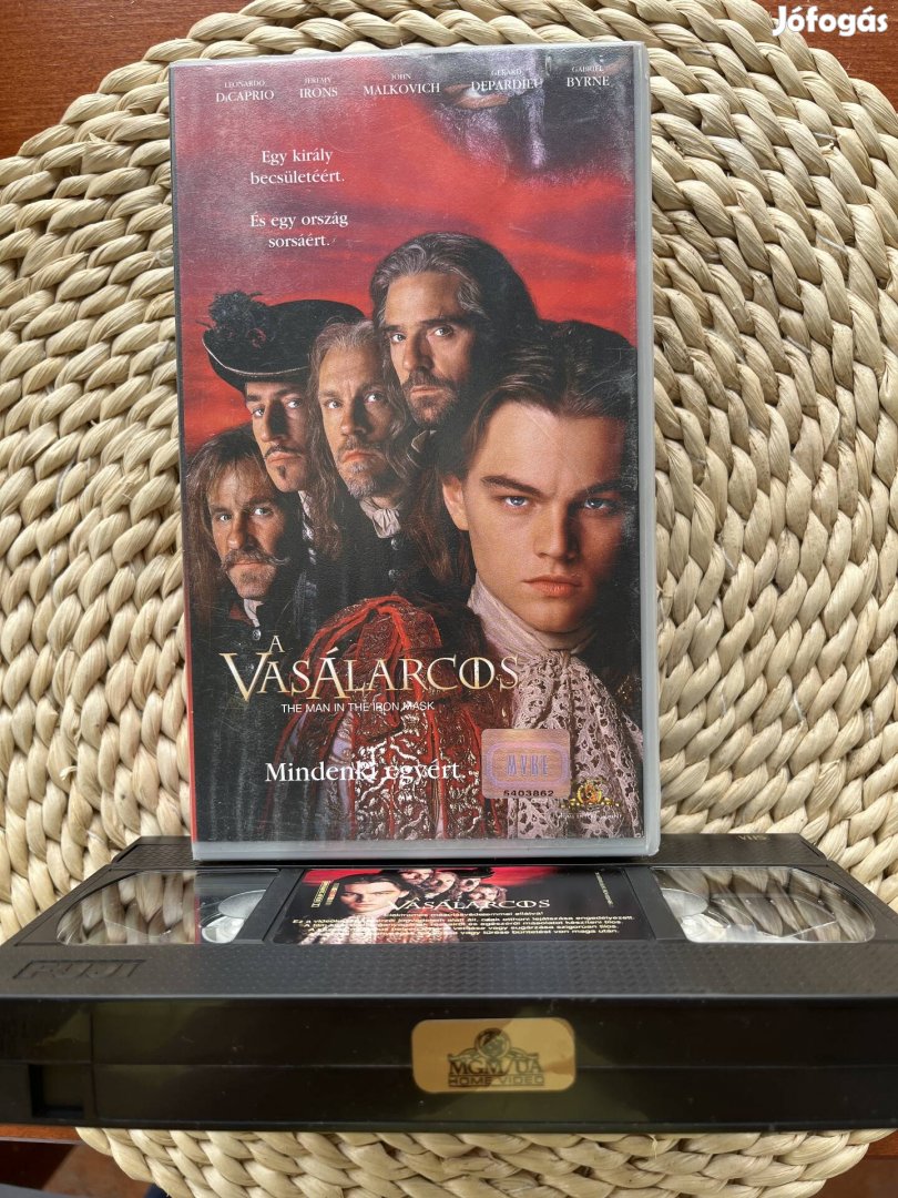 Vasálarcos vhs. 