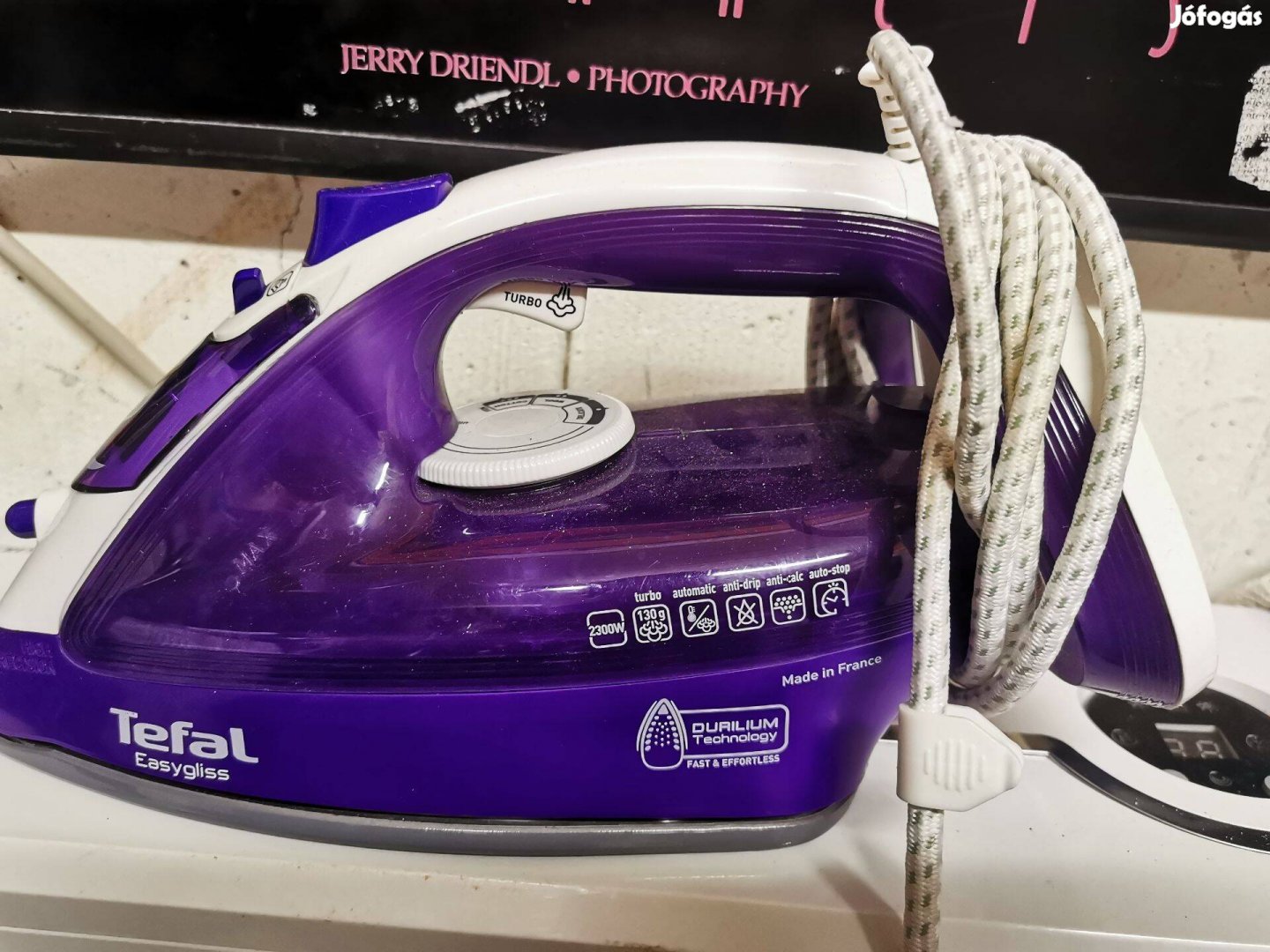 Vasaló Új Tefal Easy Glass