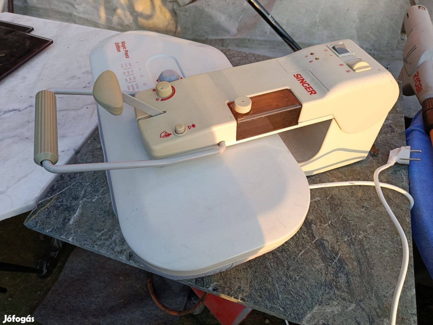 Vasaló - Singer CSP1 vasalóprés - vasalógép