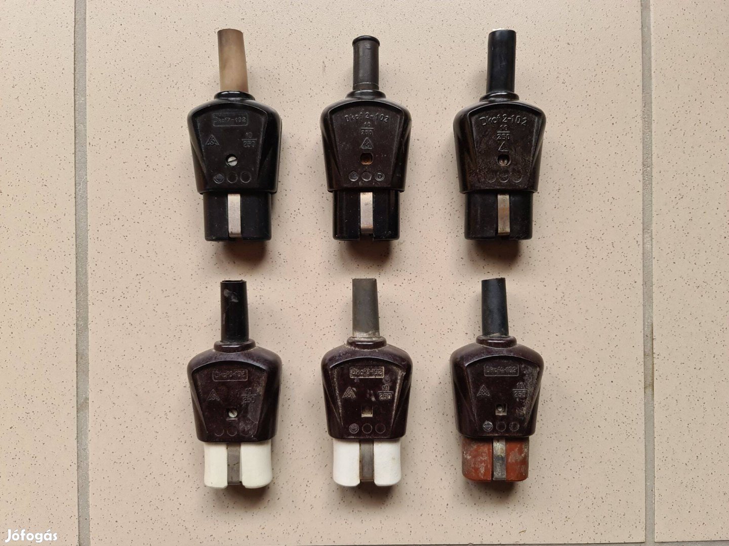 Vasaló csatlakozó dugó 6 db