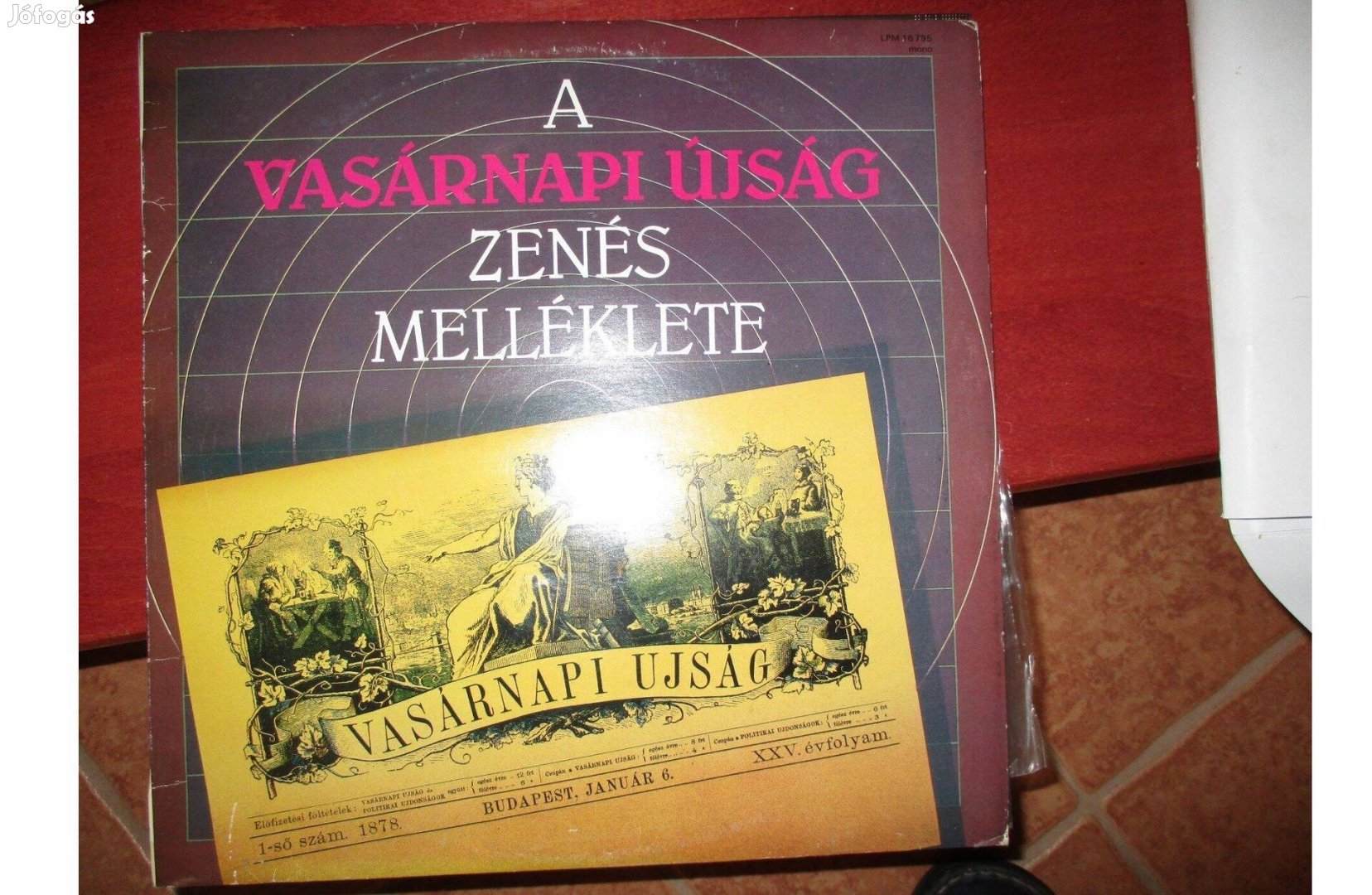 Vasárnapi újság zenés melléklete vinyl hanglemez eladó