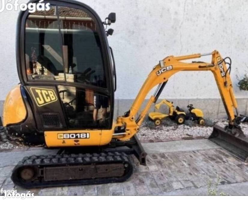 Vásárolnék JCB Cater Kubota Komatsu Yanmar Bobcat Minikotrót