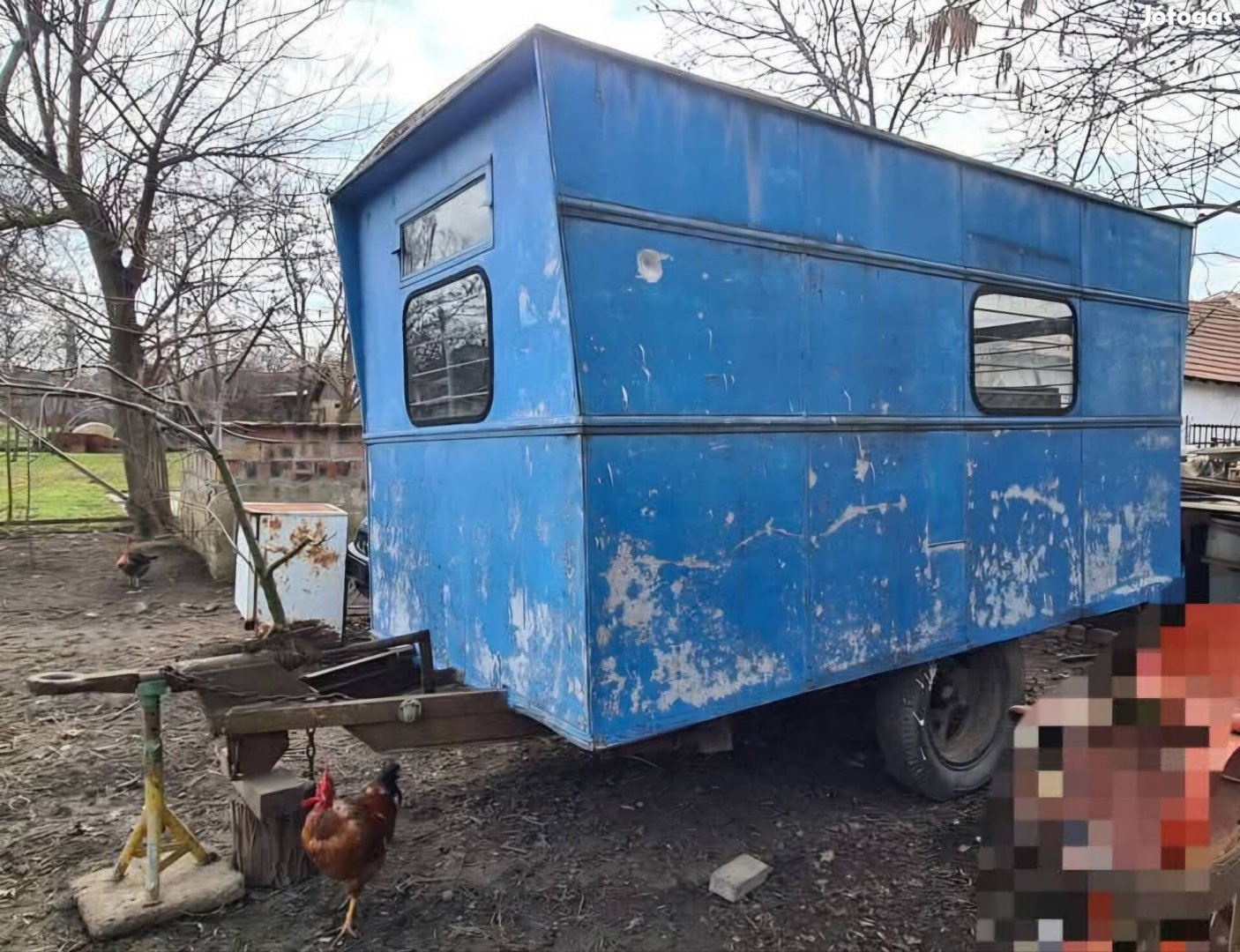 Vásárolnék! Ipari Mezőgazdasági Lakókocsit
