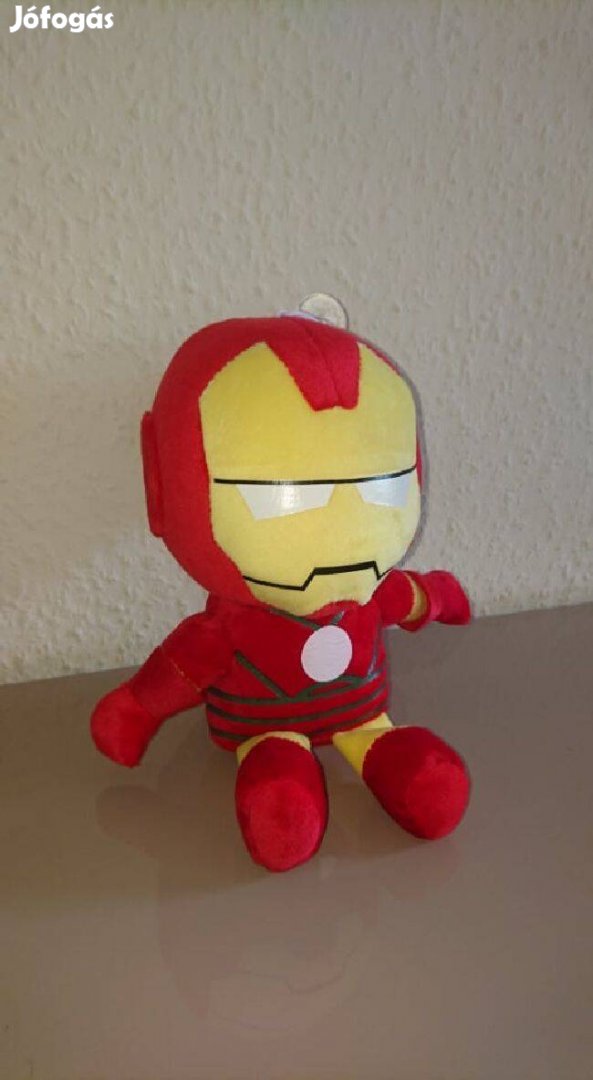 Vasember Ironman Marvel plüss 27 cm Új Készleten Avengers számlával