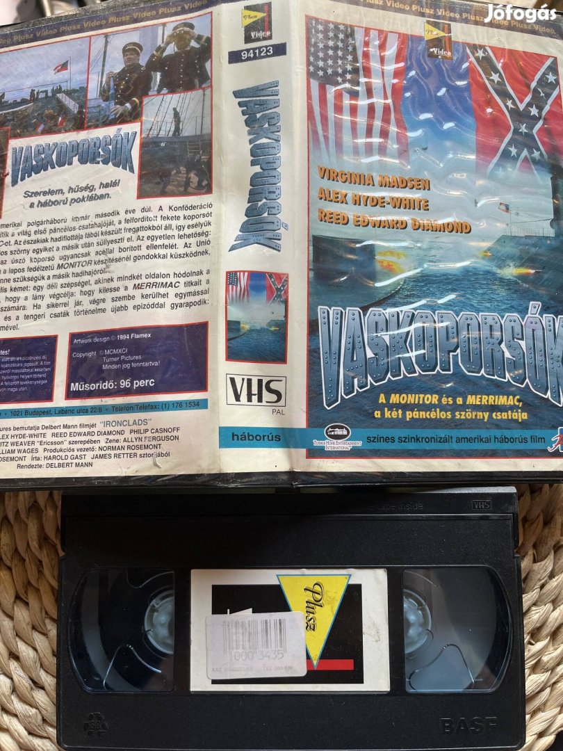 Vaskoporsók vhs kazetta