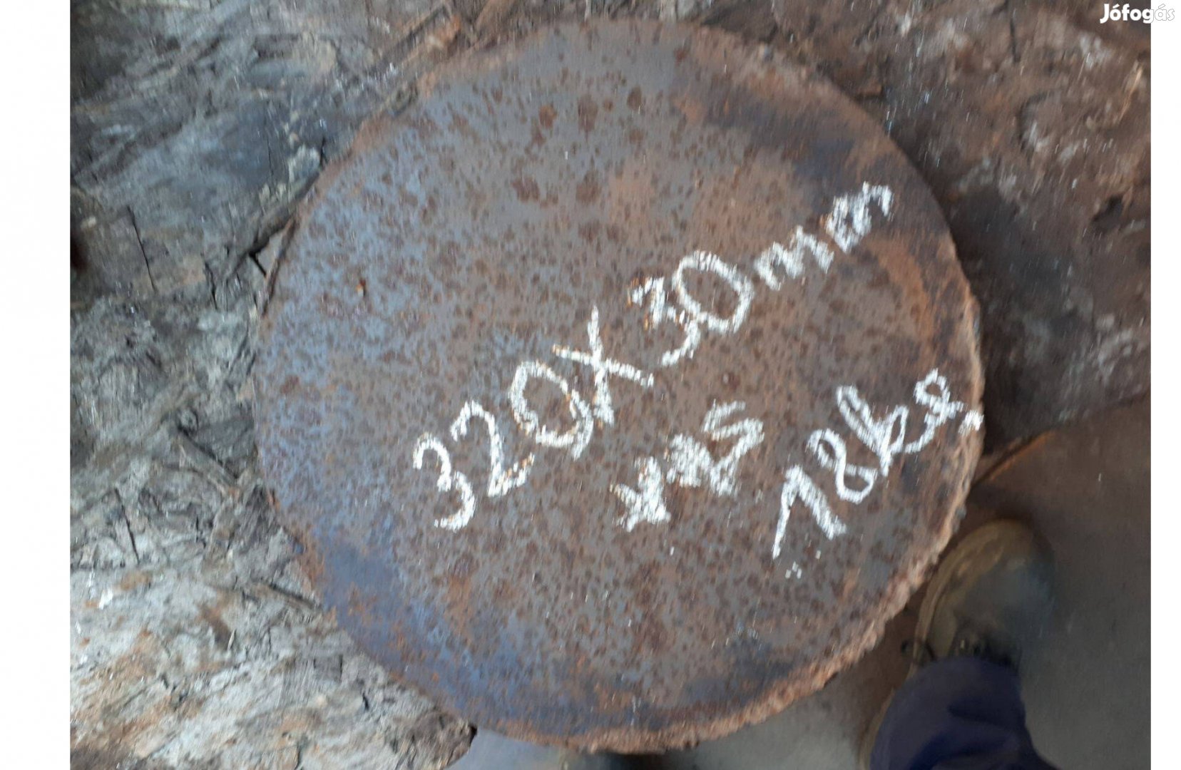 Vaslap 320x30mm-es eladó !