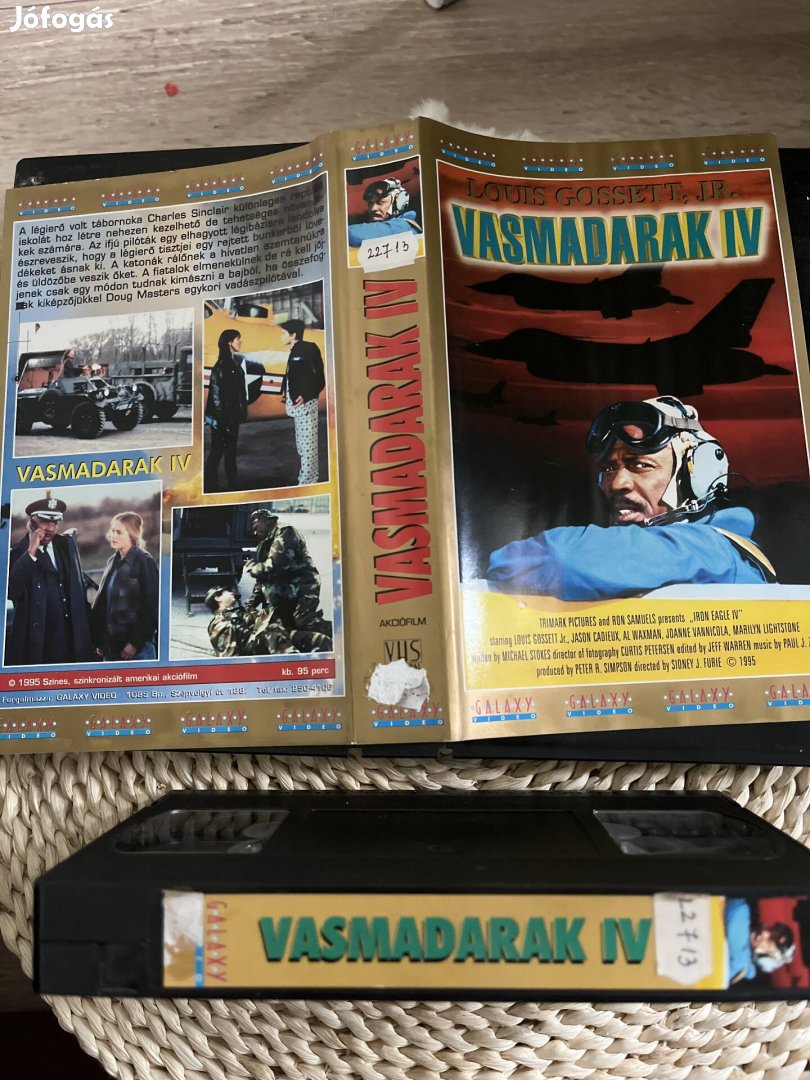 Vasmadarak 4 vhs film