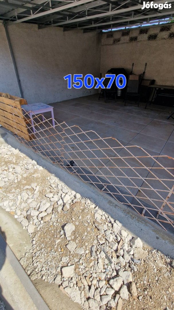 Vasrács 6 db (4 különböző méret)