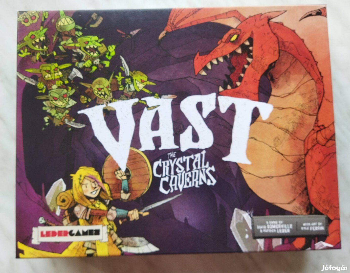 Vast: The Crystal Caverns társasjáték