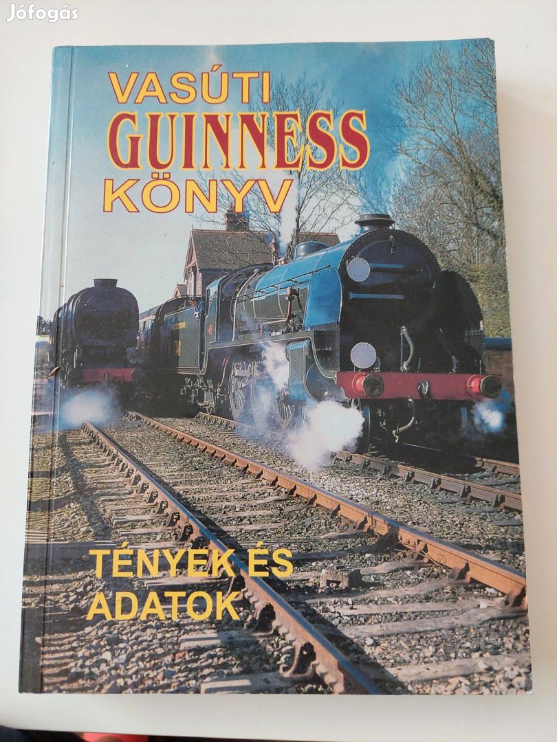 Vasúti Guinness könyv eladó