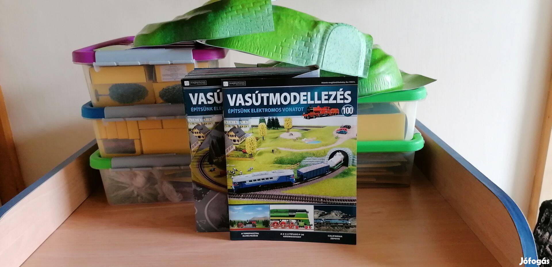 Vasútmodellezés 100 részből 99 rész vadonatúj. 1500Ft/darab áron