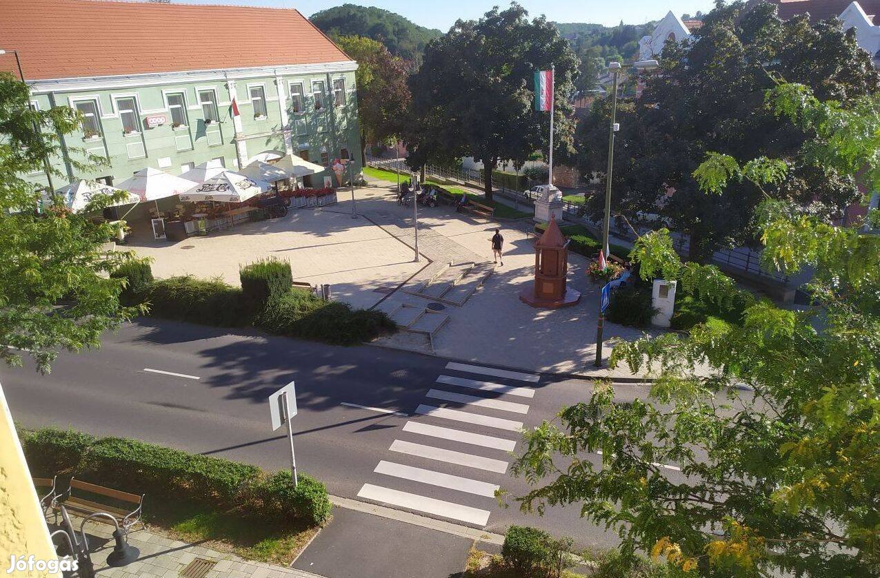 Vasváron Főtéri, 2 szobás Bútorozott lakás, teljes berendezéssel eladó