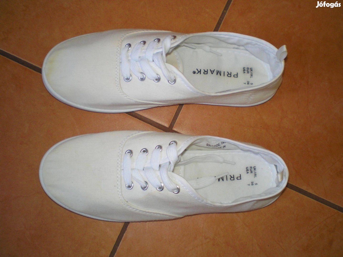 Vászon női cipő 38-as 38 újszerű állapotban