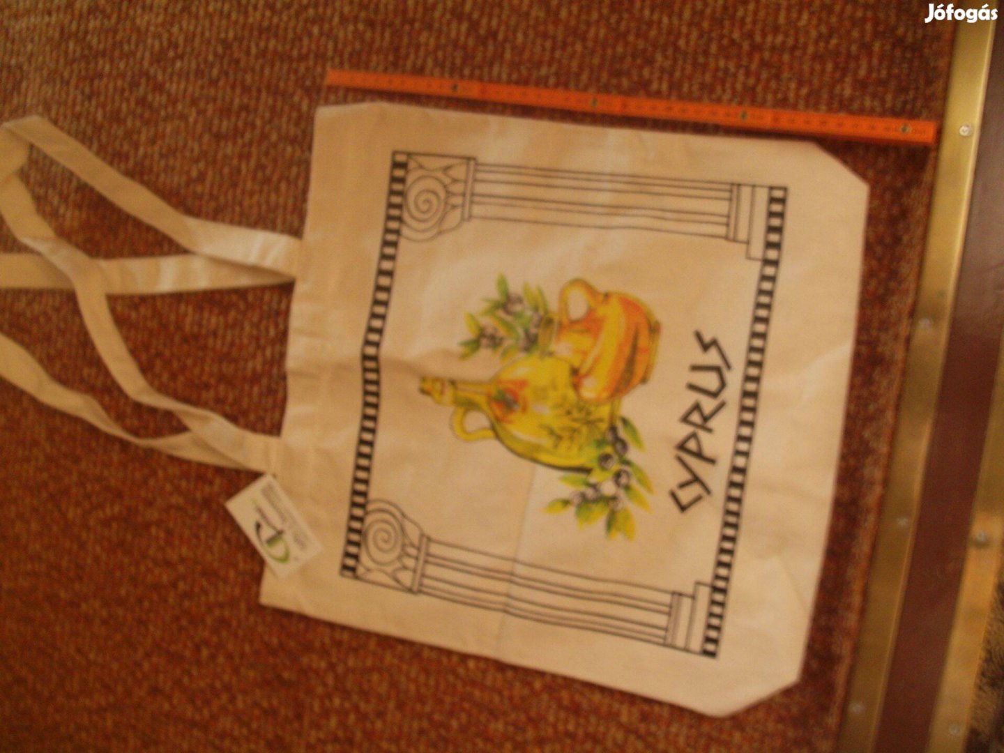 Vászon női válltáska-szatyor új, vásárlási cimkés