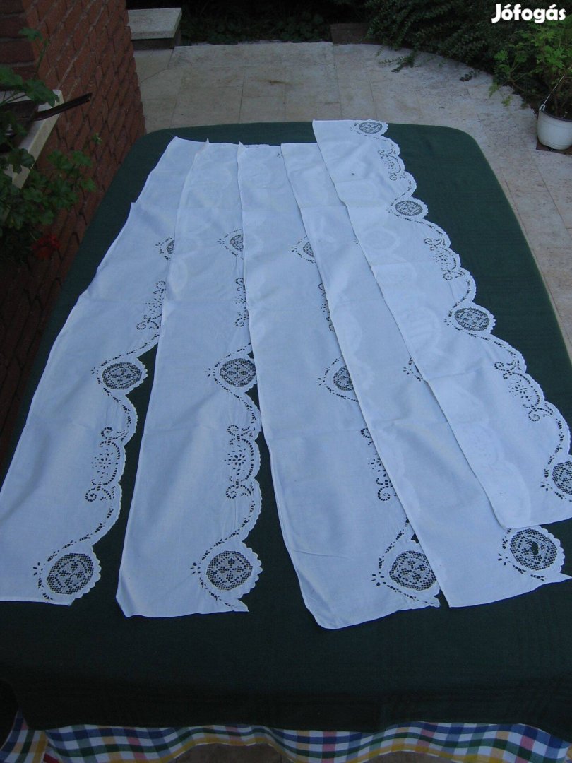 Vászon polccsík, 5 db