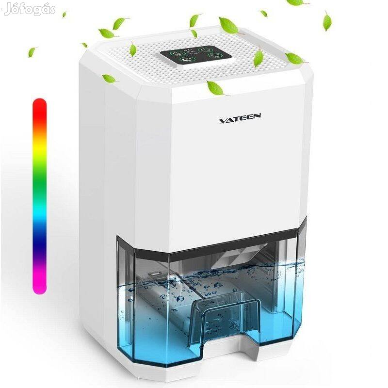Vateen párátlanító, időzítővel, RGB világítással, 1.2lit, 20m2, 22,5W