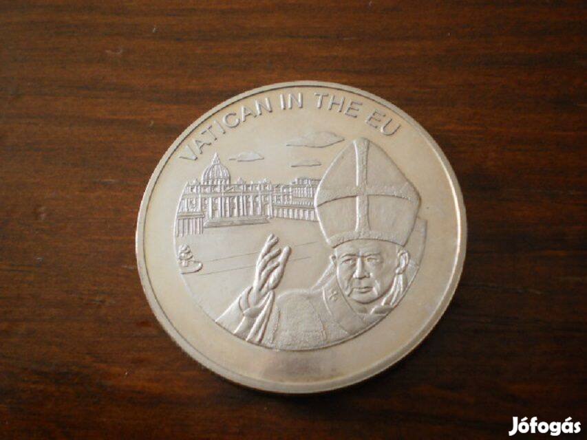 Vatican in the EU 2004 100 Liras UNC Proof eladó