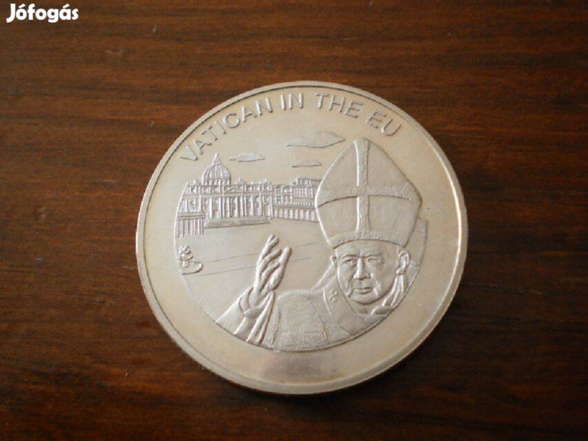 Vatican in the EU 2004 100 Liras UNC Proof eladó