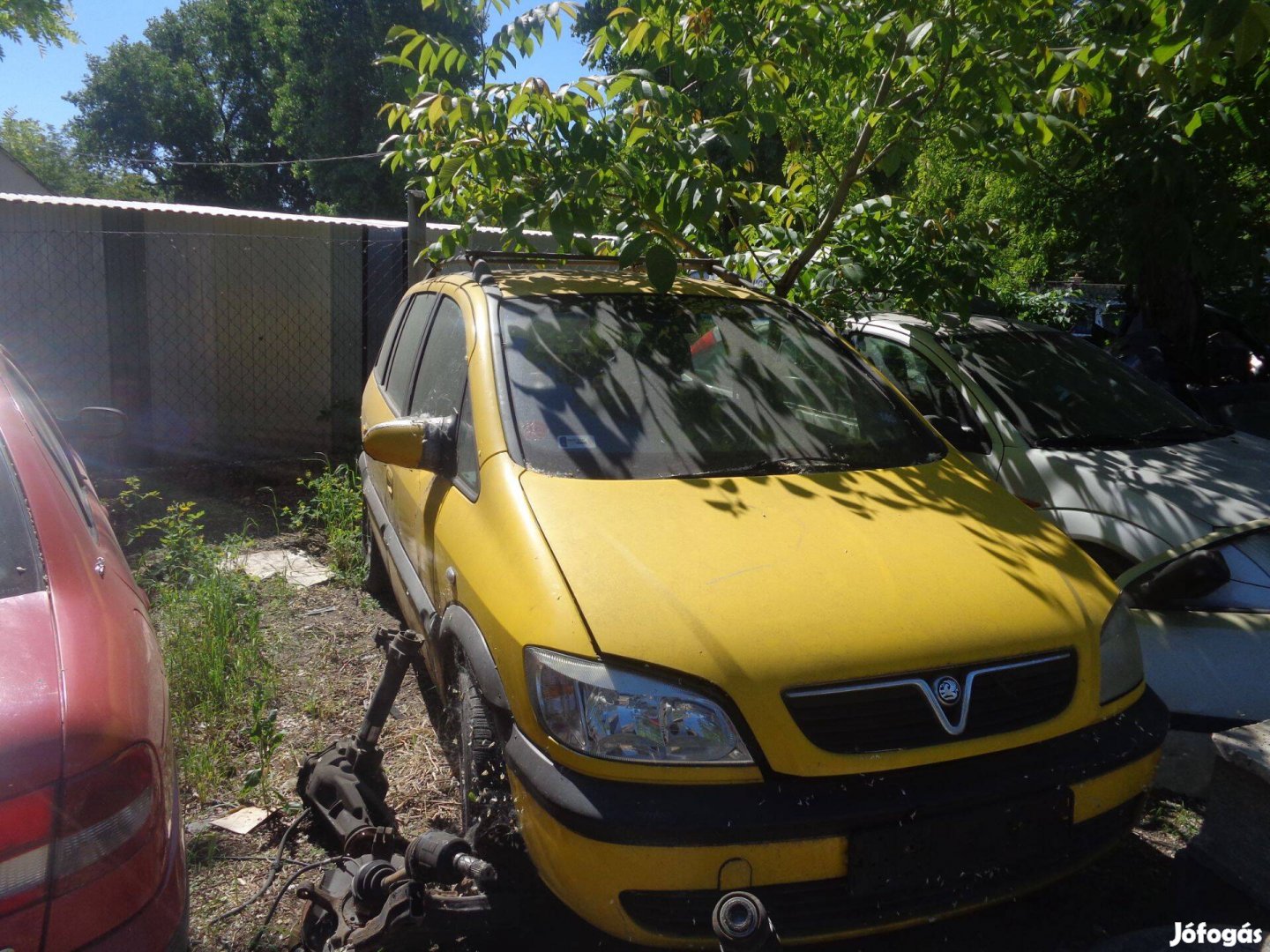 Vauxhall Zafira bontás