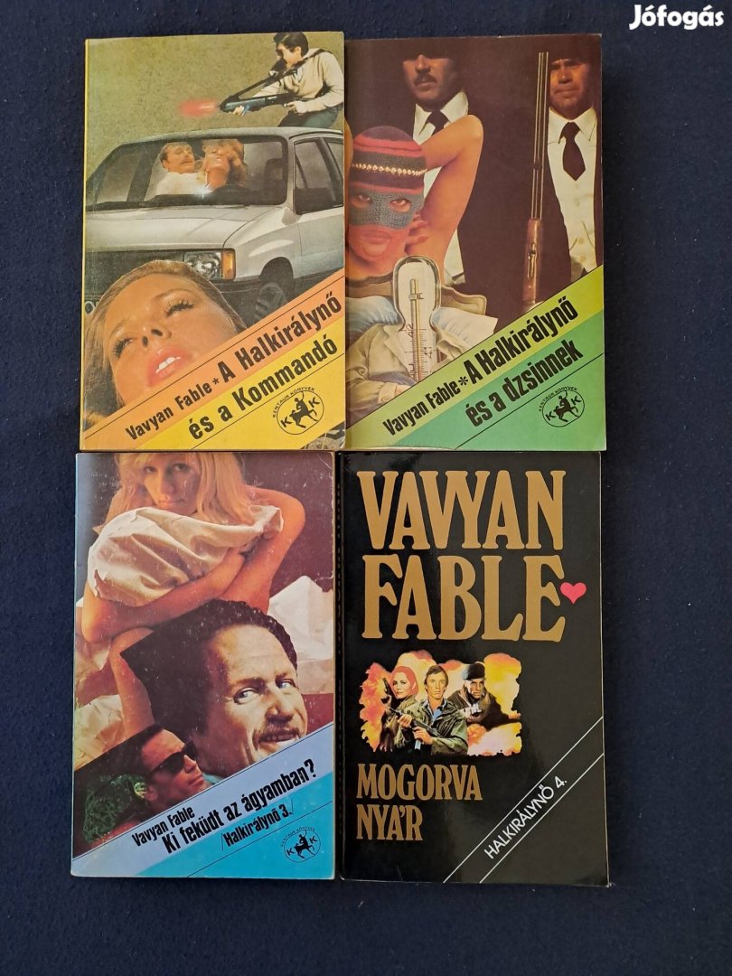 Vavyan Fable Halkirálynő könyvek