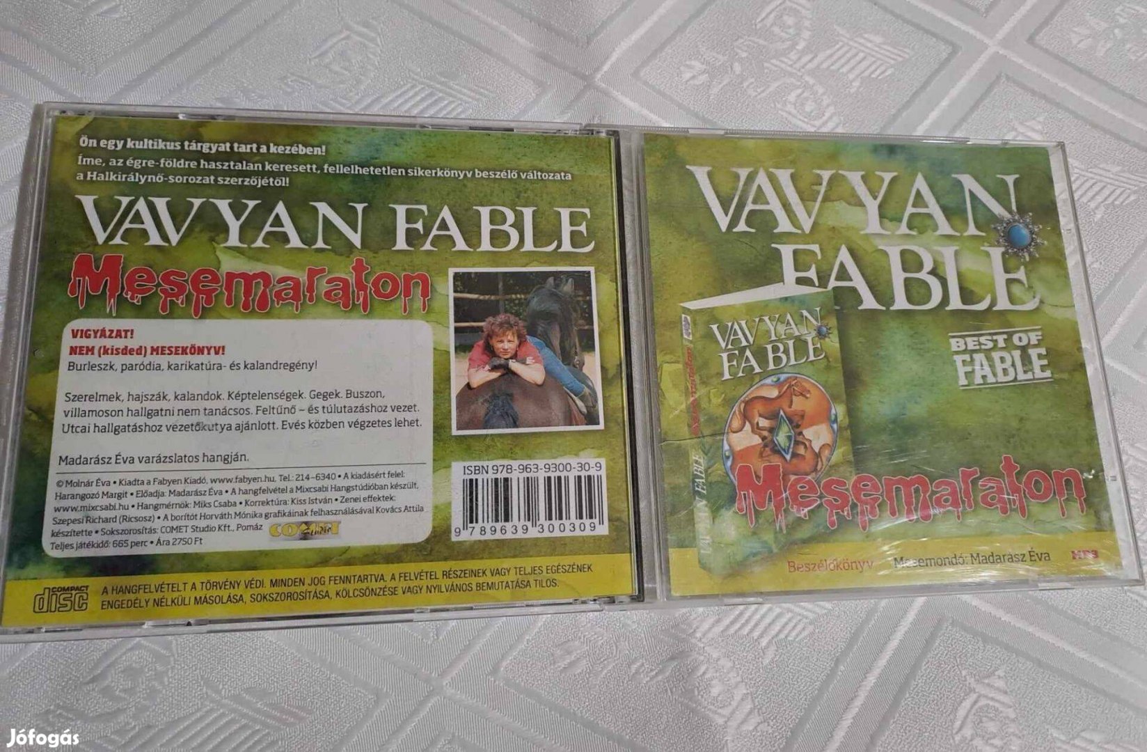 Vavyan Fable: Mesemaraton beszélőkönyv CD