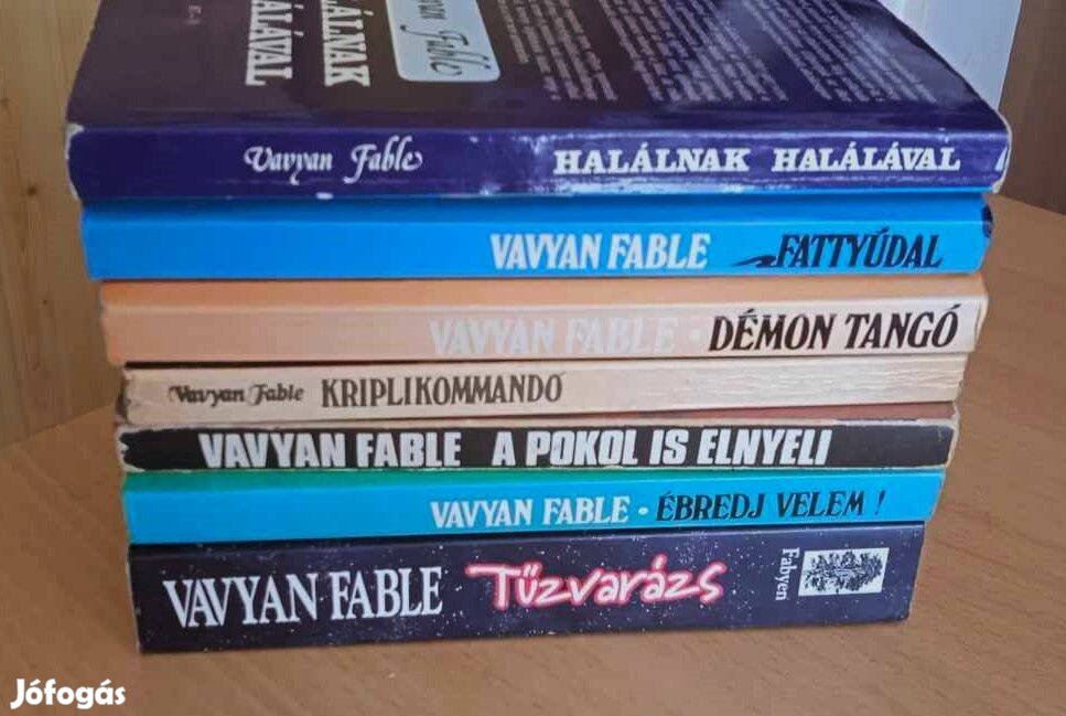 Vavyan Fable könyvcsomag, 7 kötet