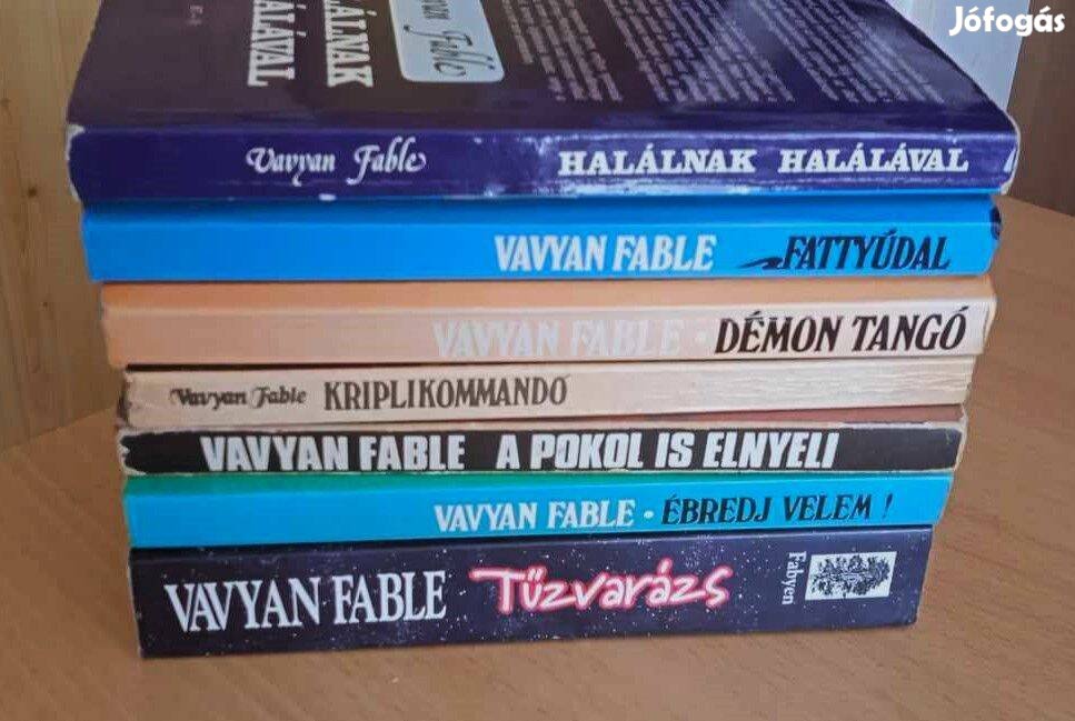 Vavyan Fable könyvcsomag, 7 kötet