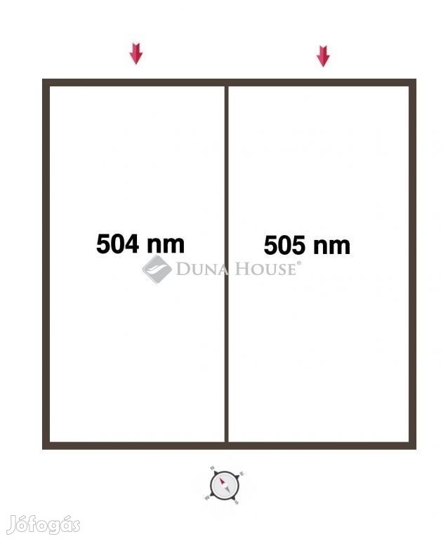 Vecsési eladó 1009 nm-es telek