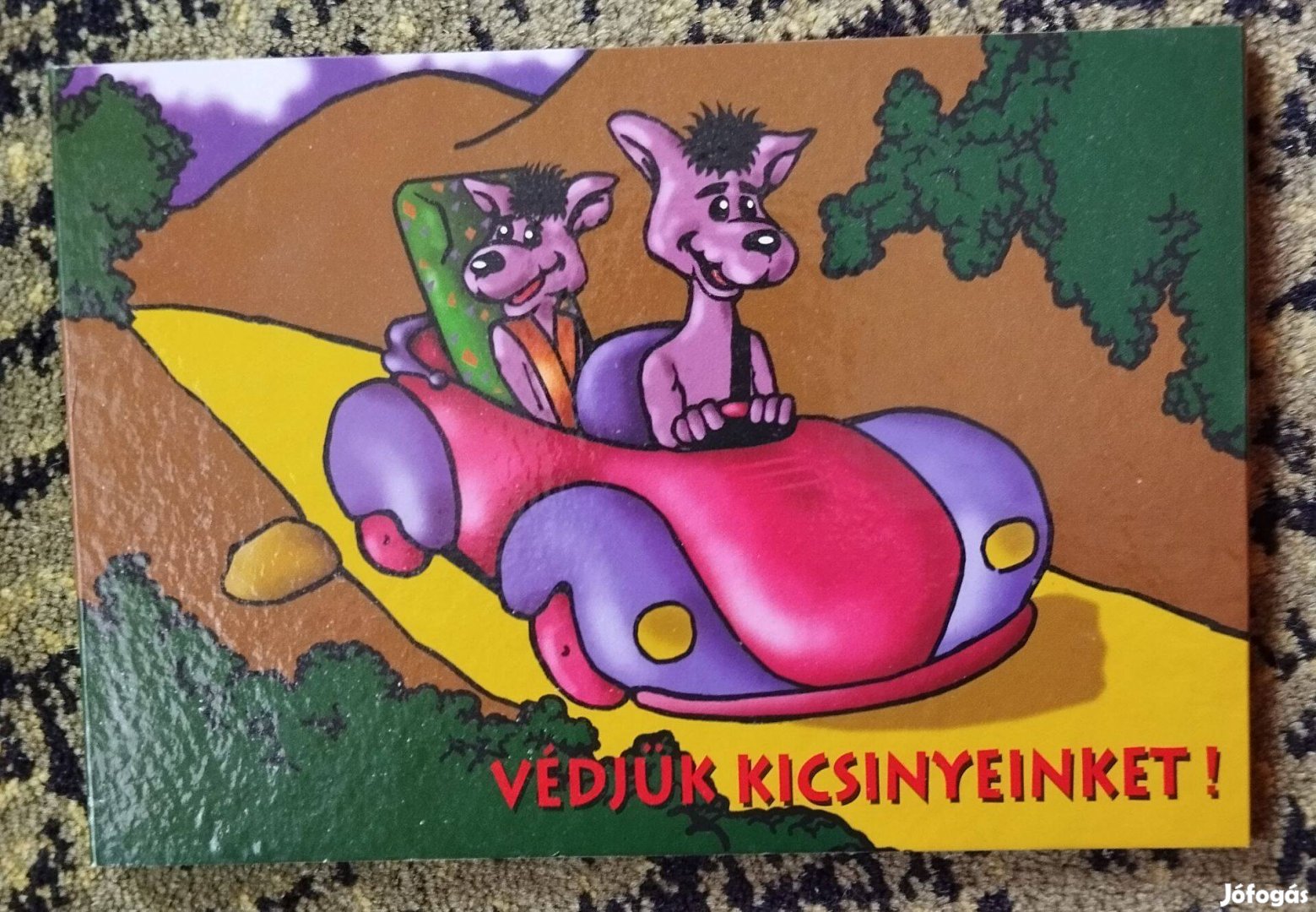 Védjük kicsinyeinket leporelló könyv