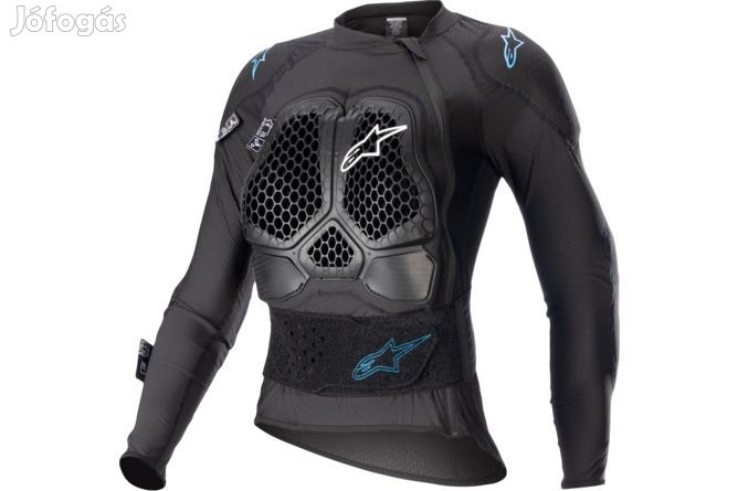 Védődzseki Alpinestars 4W Stella Bionic Action V2 fekete/cián L