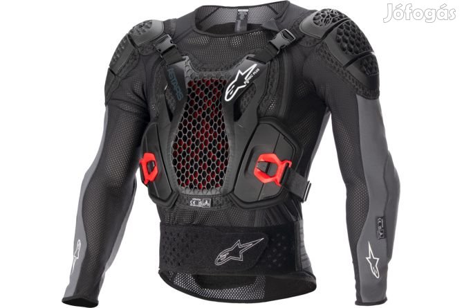 Védődzseki Alpinestars Bionic PLUS V2 fekete/piros 2XL