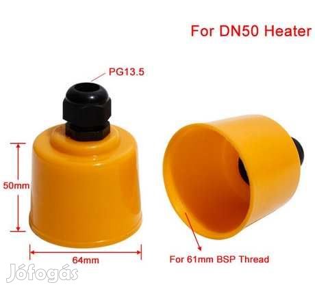 Védőkupak Tömbszelencével DN50 méret  (4035)