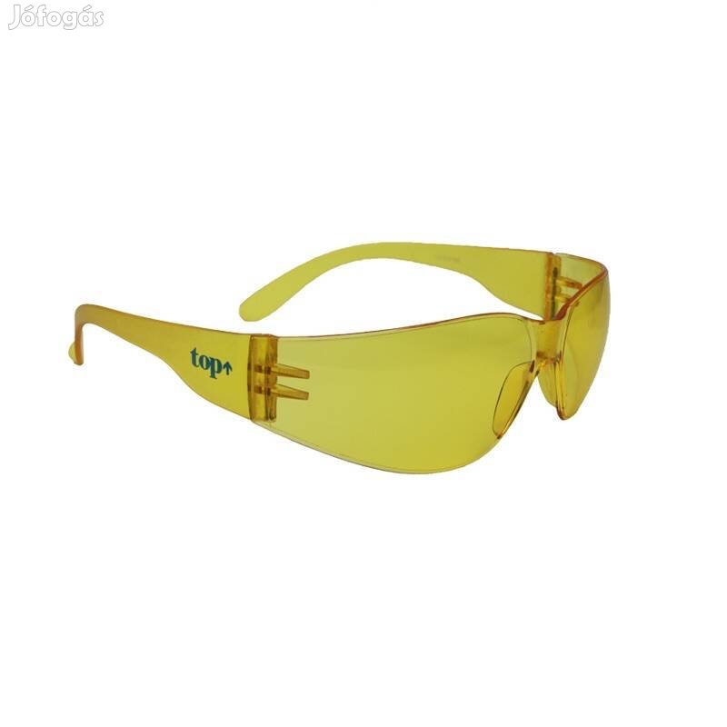 Védőszemüveg szemüveg UV védelemmel karcolódás mentes sárga lencse