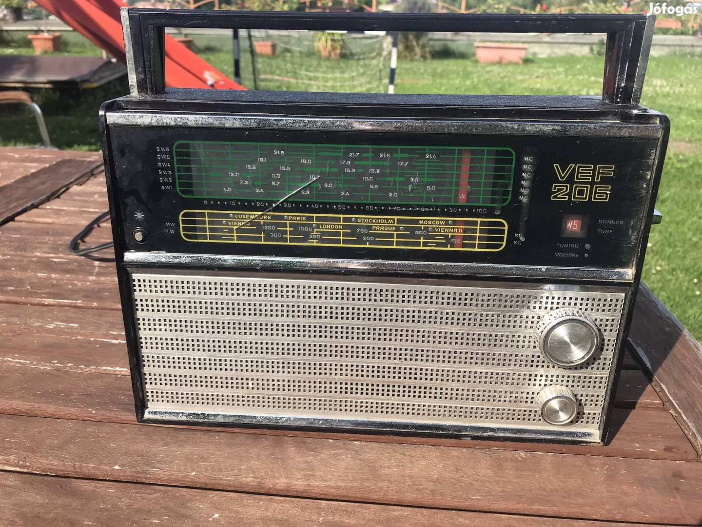 Vef 206 retro rádió