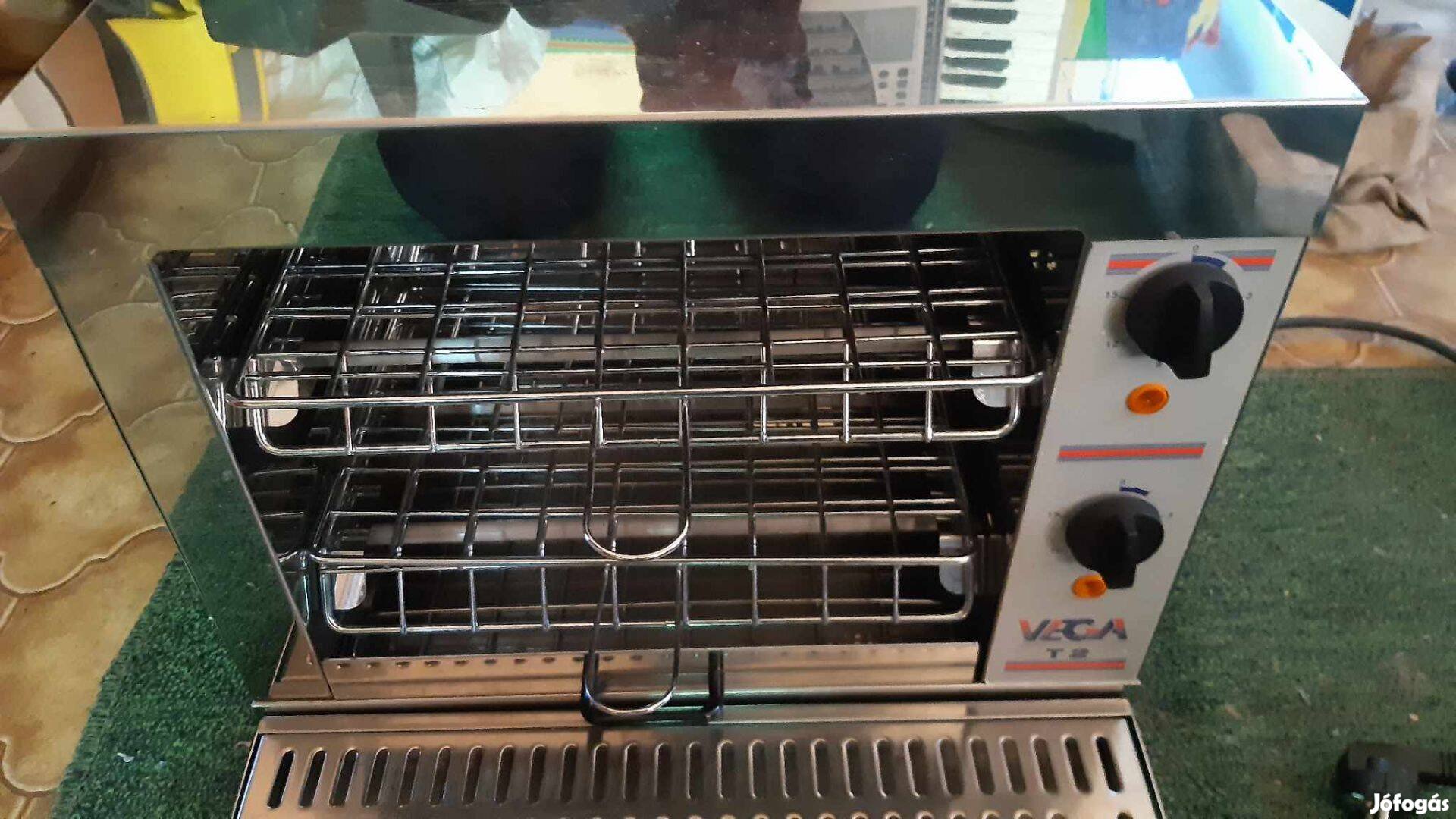 Vega T2 Gastro Grill ipari dupla sütő 3000w