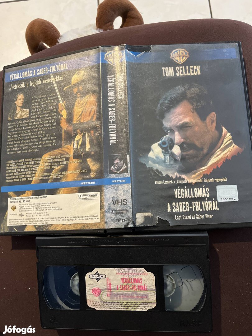 Végállomás a Saber folyónál western vhs