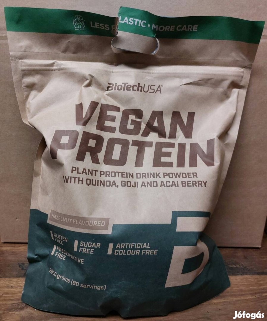 Vegan Protein 2kg mogyoró 