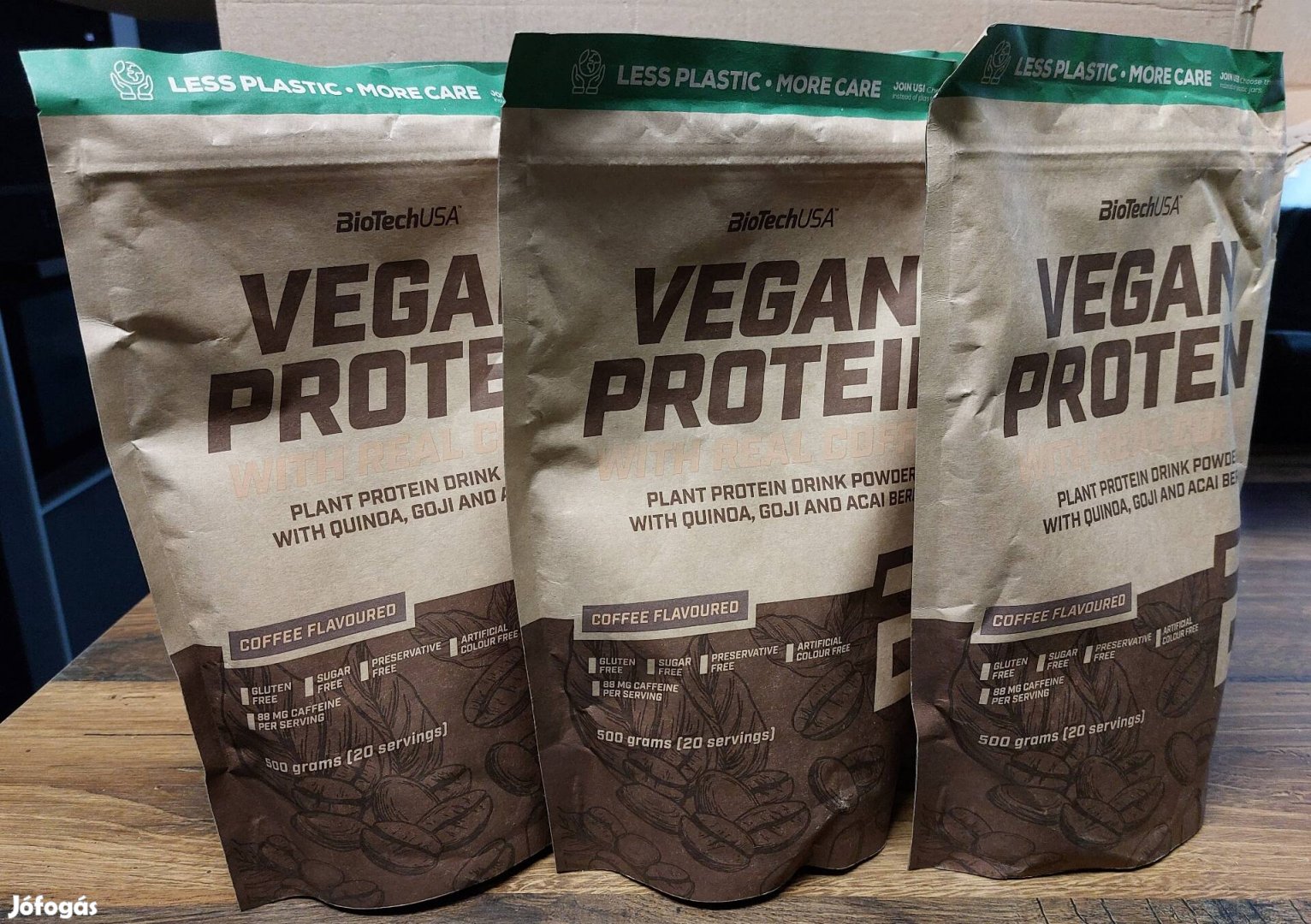 Vegan Protein 500g kávé 