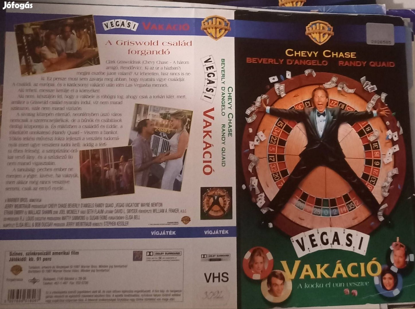 Vegasi vakáció - vígjáték vhs - nagytok