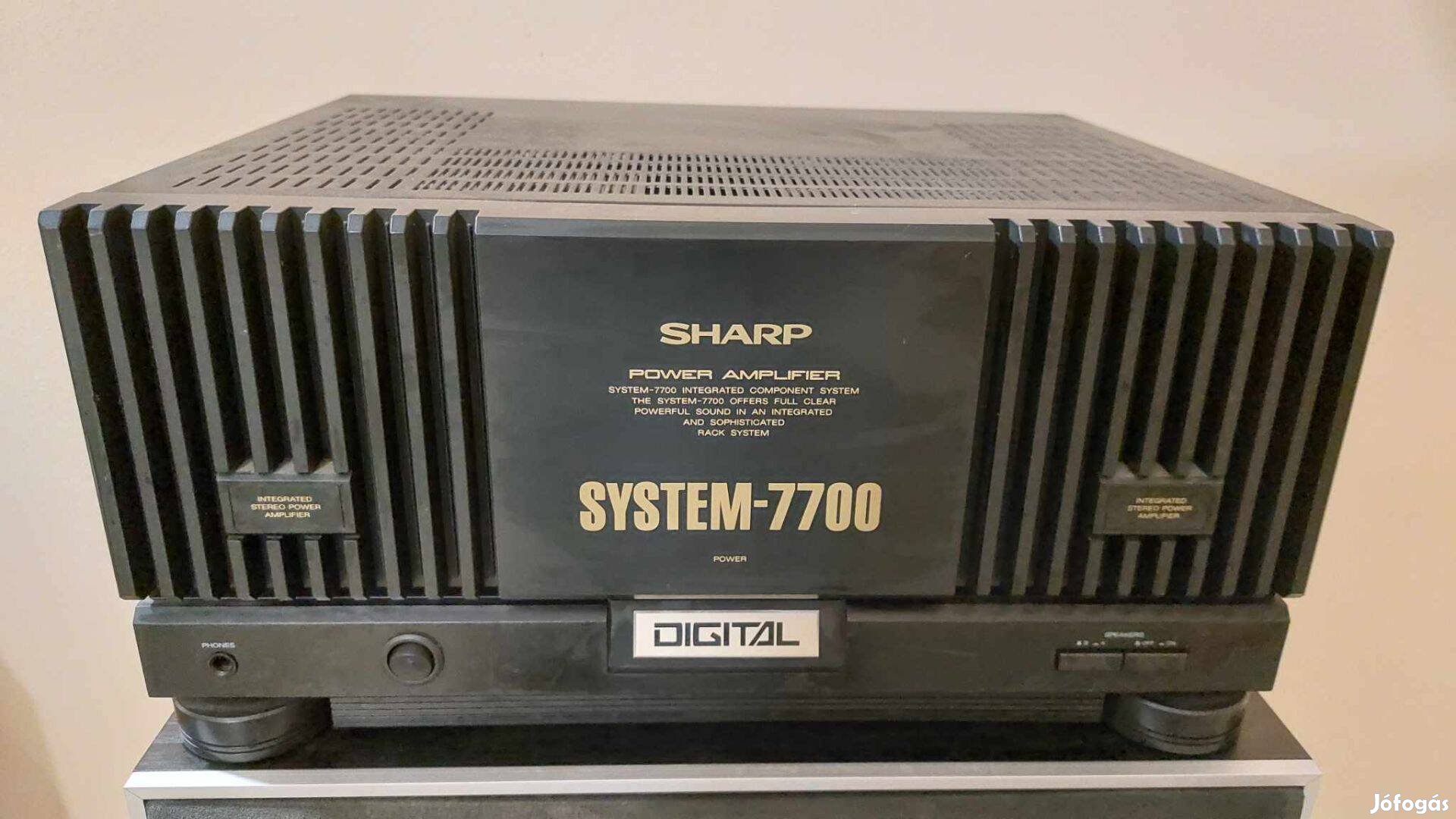 Végfok, erősítő Sharp system 7700