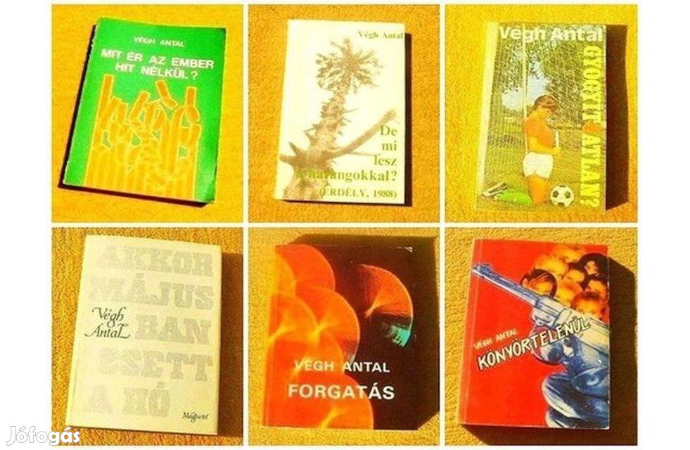 Végh Antal könyvek - 7 kötet