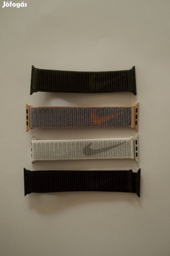 Végkiárusítás! Apple watch 38/40/41mm Nike szövetszíjak