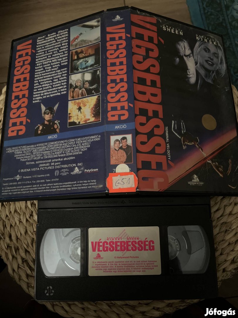 Végsebesség vhs film